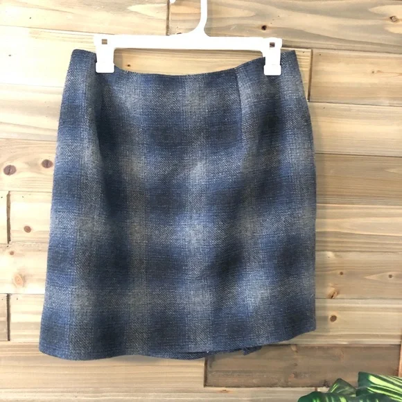 Plaid wool Ralph Lauren skirt - Picture 2 of 4